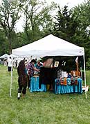 Midwest SOARRING Foundation Indian Arts & Crafts vendor tents