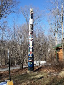 Pilcher Park Totem Pole